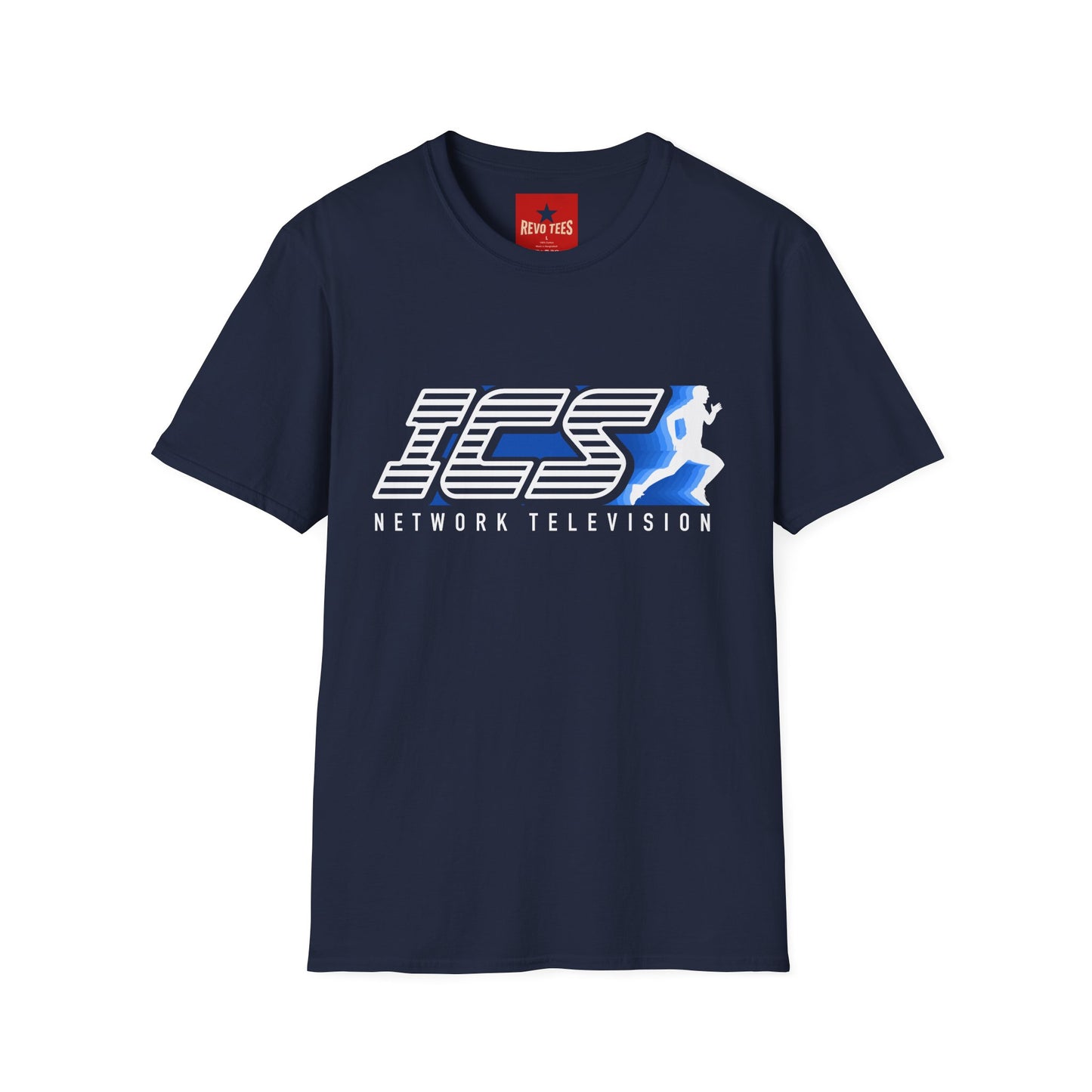 ICS Network Television T-Shirt — Vintage Broadcast Logo Tee