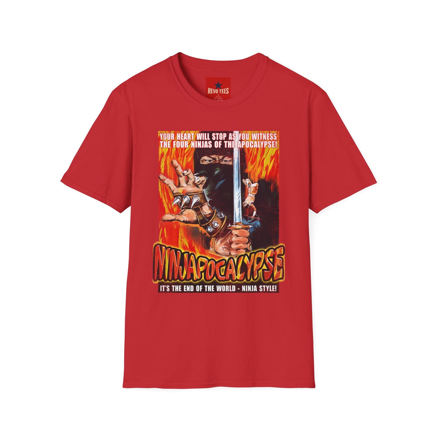 Apocalypse Ninjas T‑Shirt — Retro Movie Poster Graphic Tee