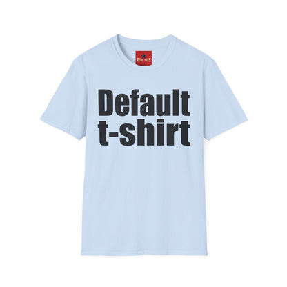 Default T-Shirt Graphic Tee — Minimalist Statement Shirt