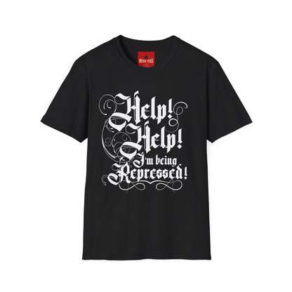 Help I am Being Repressed - Unisex Softstyle T-Shirt