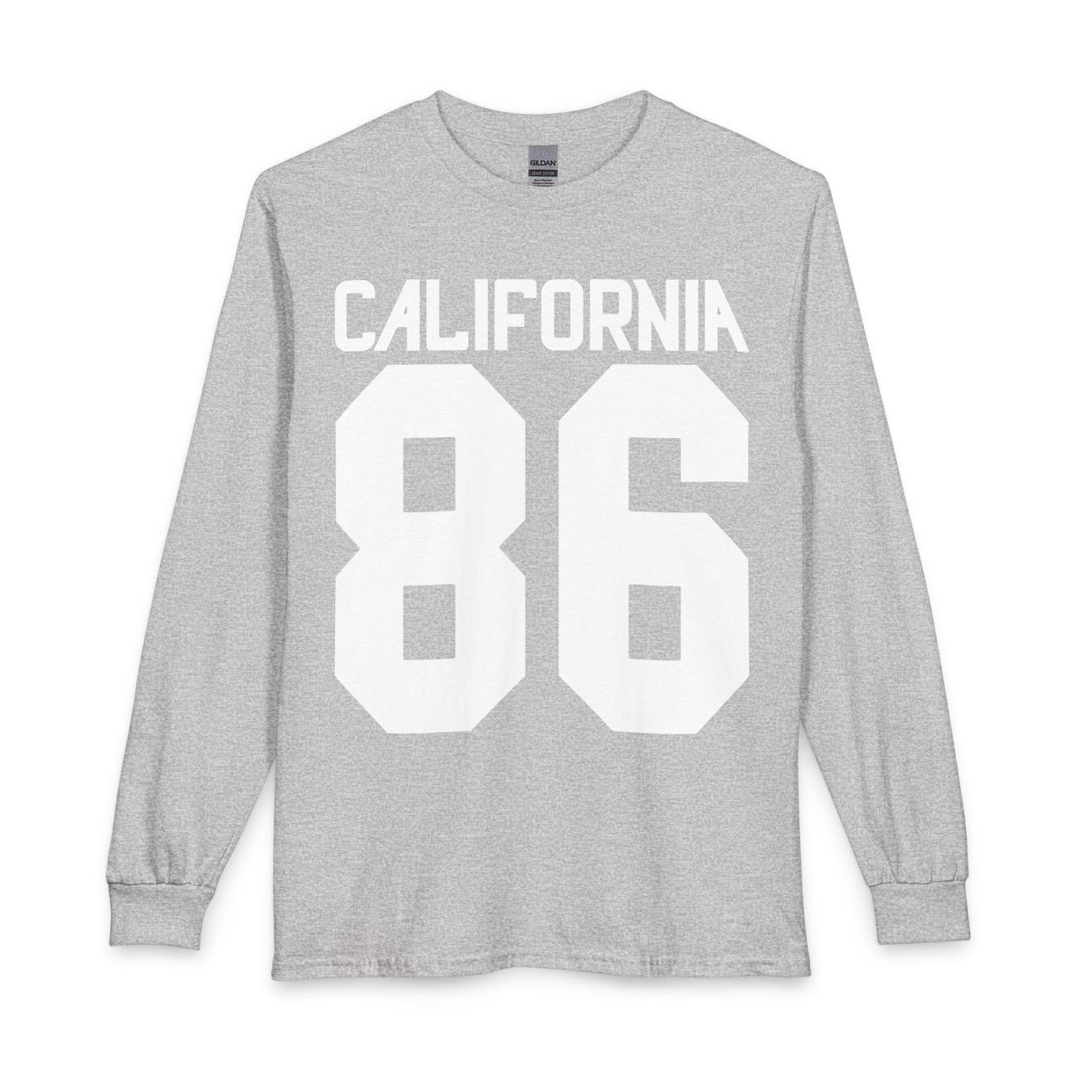 Revotees California 86 Long-Sleeve Shirt Retro Athletic State T-Shirt - alternate view 3