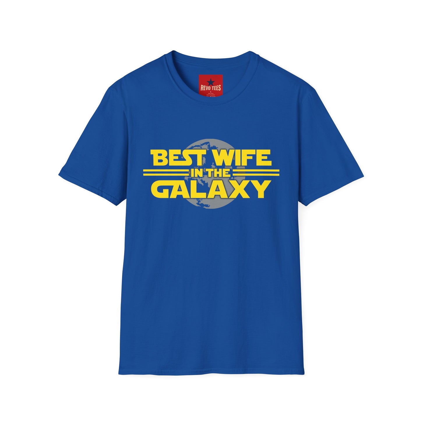 Best Wife in the Galaxy T-Shirt — Funny Sci‑Fi Gift for Wives
