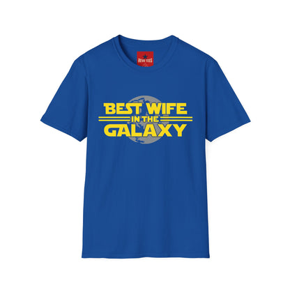 Best Wife in the Galaxy T-Shirt — Funny Sci‑Fi Gift for Wives