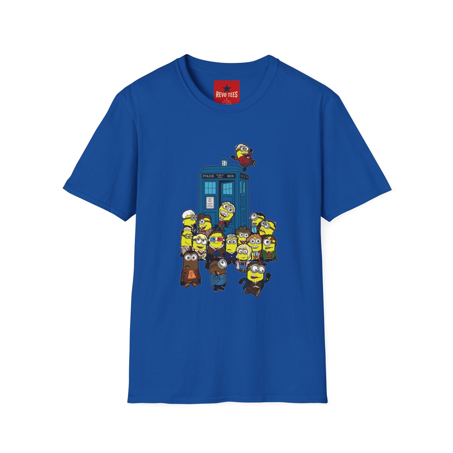 T-Shirt — Minion Time Travel Crew Graphic Tee