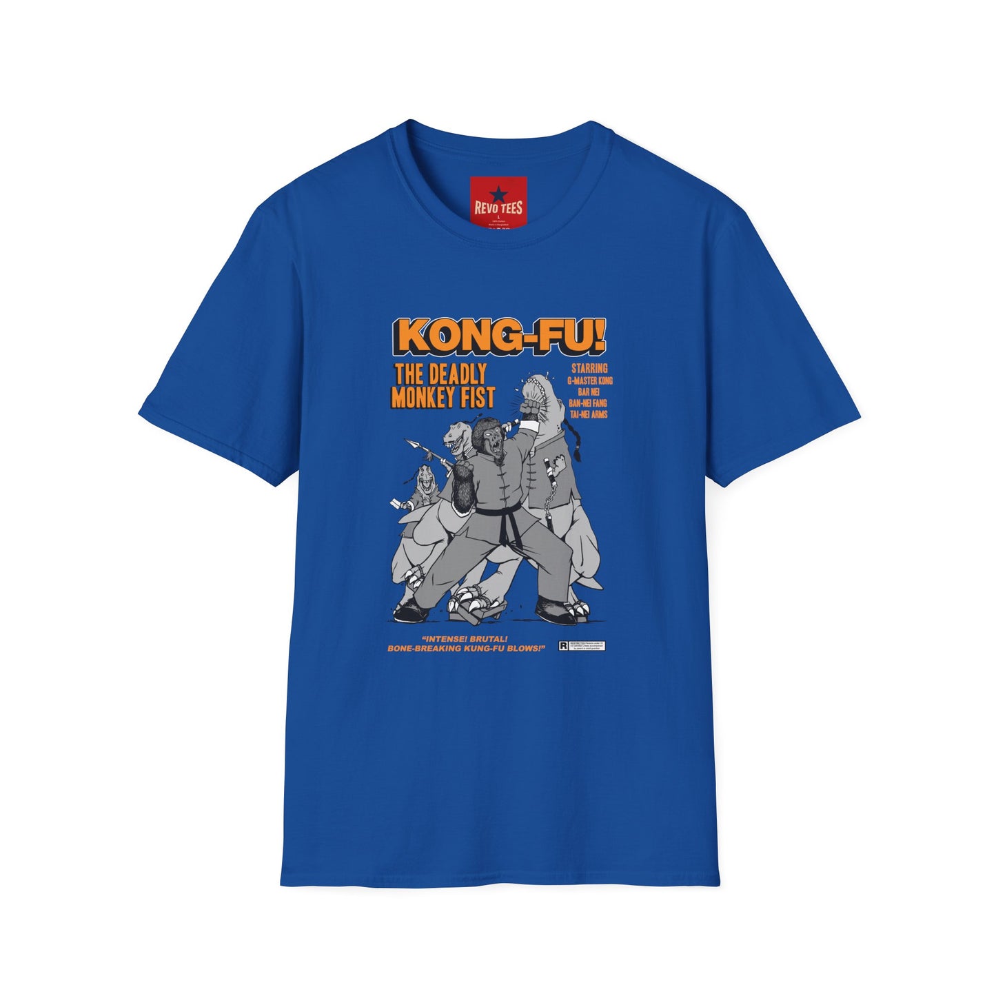 Kong-Fu! The Deadly Monkey Fist T-Shirt — Retro Martial Arts Movie Poster Tee