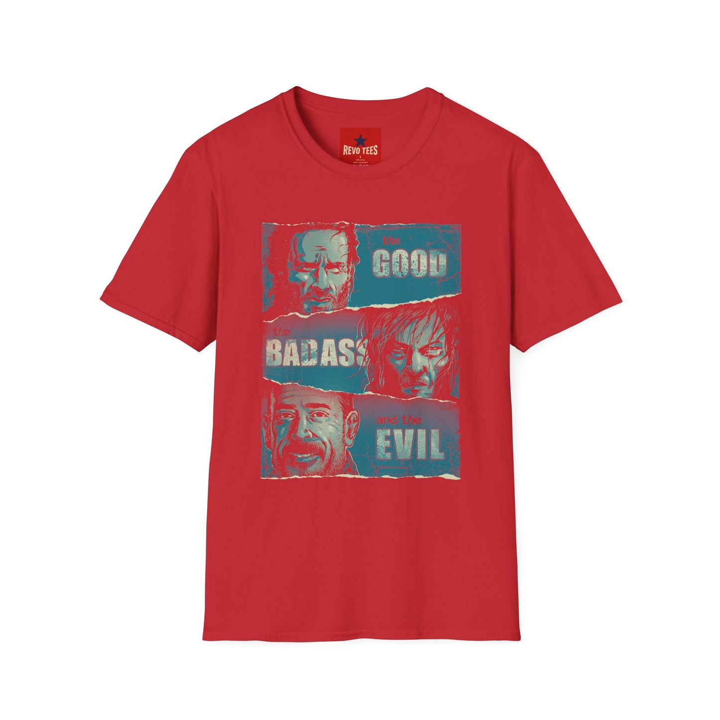 The Good, The Badass, The Evil T-Shirt — Retro Western Movie Tribute Tee