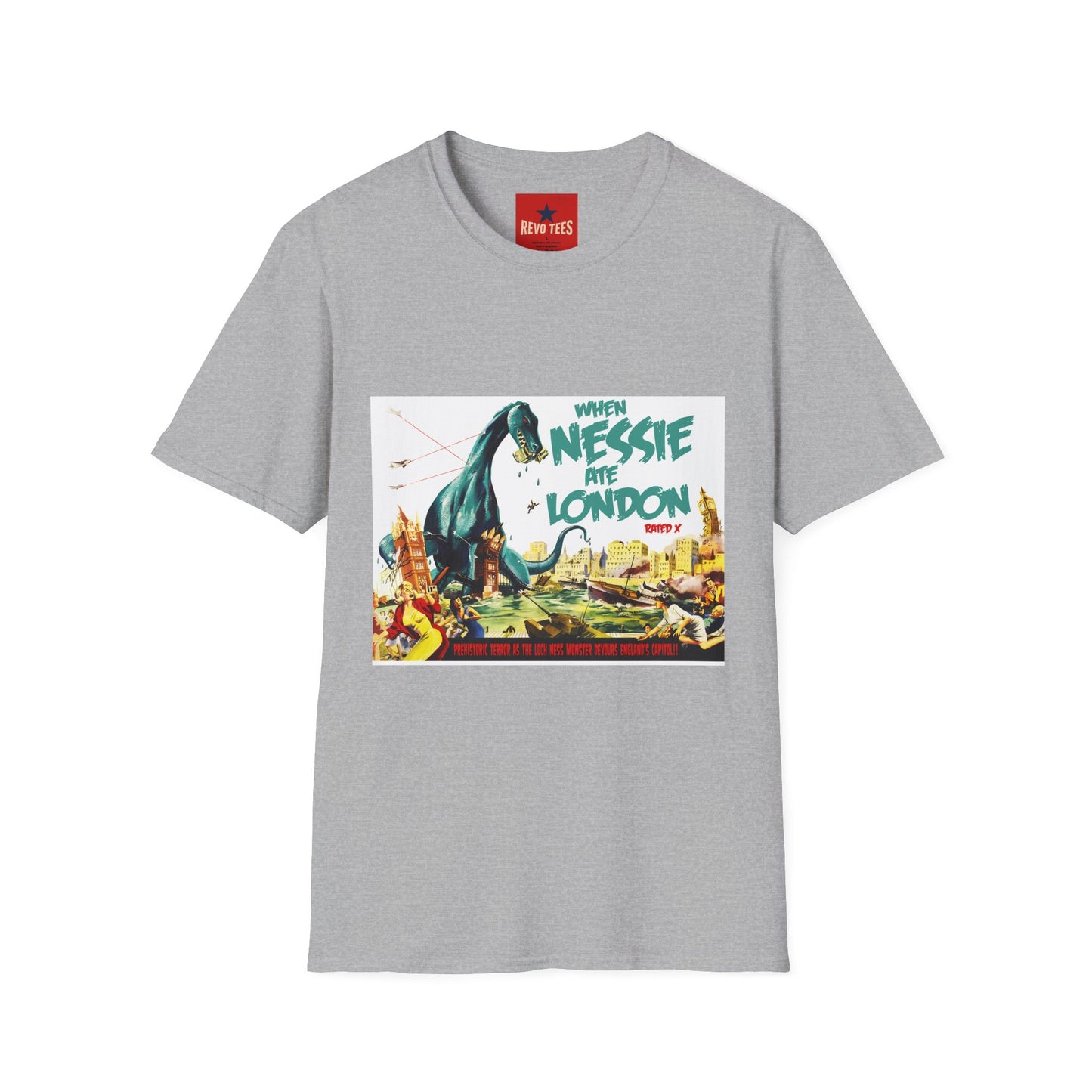When Nessie Ate London T-Shirt — Vintage Monster Graphic Tee