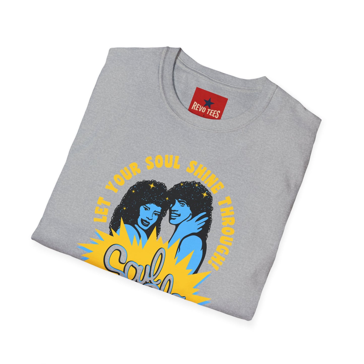 Soul Glo Retro Tee — "Let Your Soul Shine Through" 80s-Inspired Graphic T-Shirt