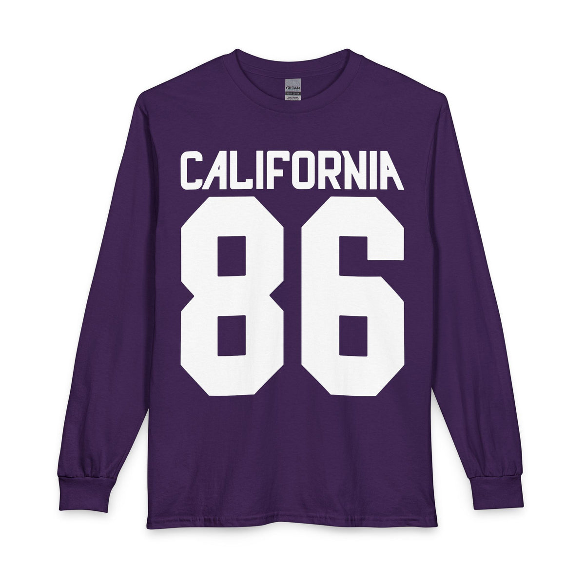Revotees California 86 Long-Sleeve Shirt Retro Athletic State T-Shirt - alternate view 9