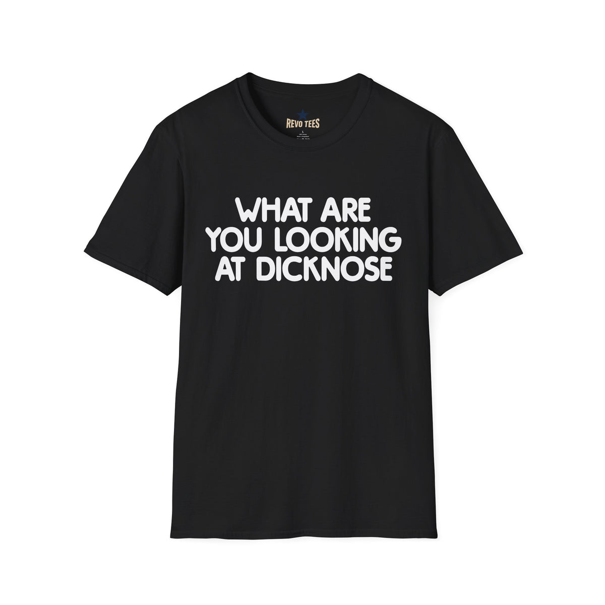 Revotees Funny Graphic What Are You Looking at Dicknose Novelty T-Shirt - alternate view 8