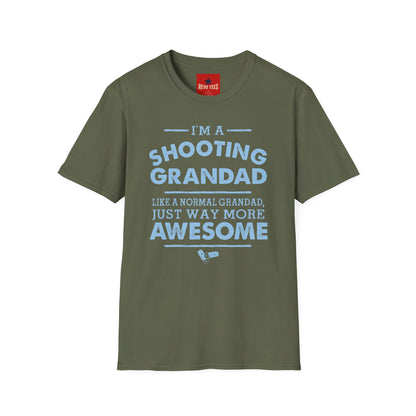 Shooting Grandad T‑Shirt — “I’m a Shooting Grandad” Funny Grandpa Gift