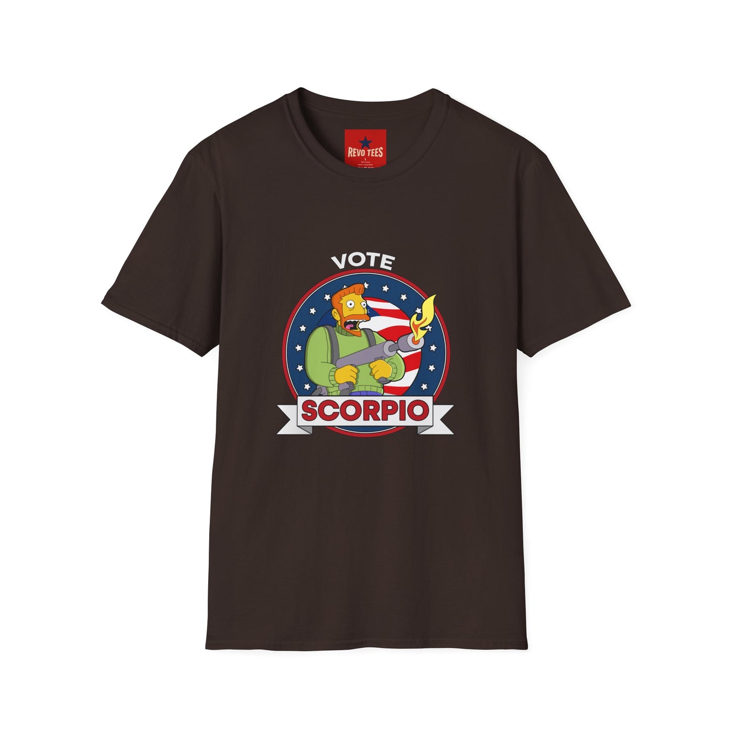 Vote Scorpio T-Shirt — Zodiac Political Humor Tee