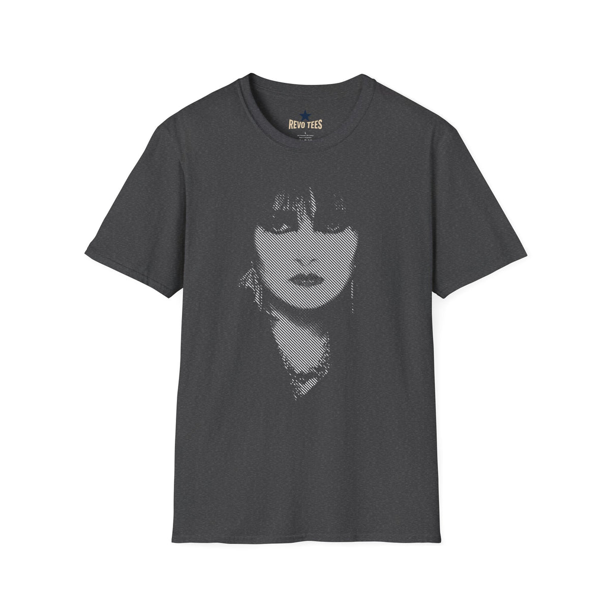 Revotees Guys Star of David As Worn by Siouxsie Sioux Unisex Softstyle T-Shirt - alternate view 5