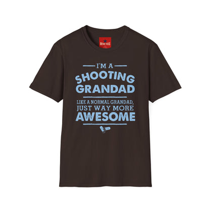 Shooting Grandad T‑Shirt — “I’m a Shooting Grandad” Funny Grandpa Gift