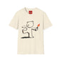 Banksy Teddy Graphic T-Shirt — Cute Mischief Cartoon Tee