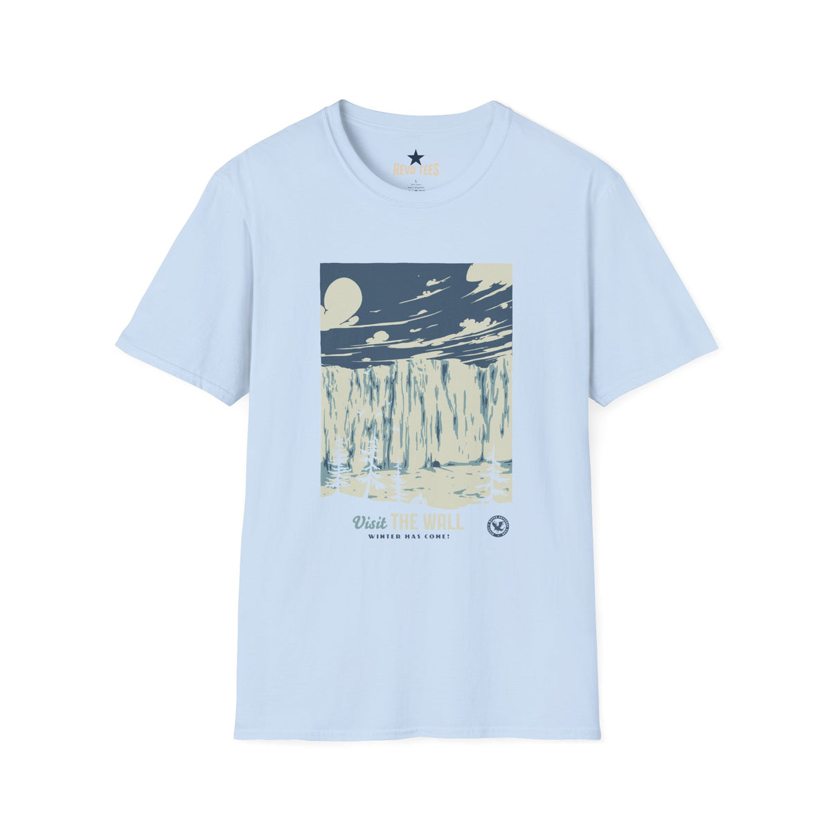 Revotees Visit the Wall Lord of the Rings Unisex Softstyle T-Shirt - alternate view 8