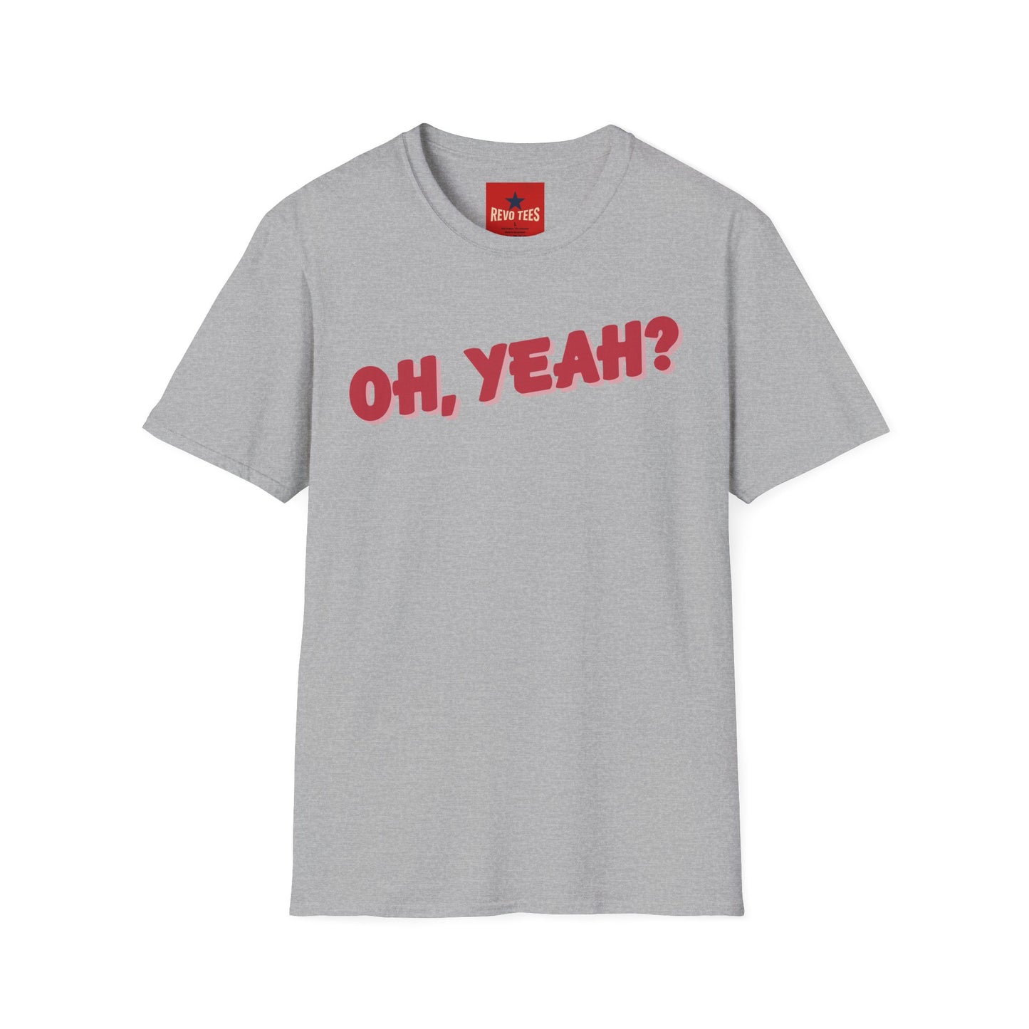 As Worn By - Jeff Back 'Oh Yeah?' - Unisex Softstyle T-Shirt