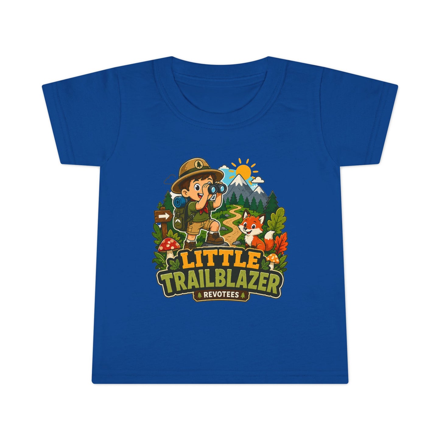 Little Trailblazer Toddler T-Shirt — Cute Explorer Camping Tee for Kids
