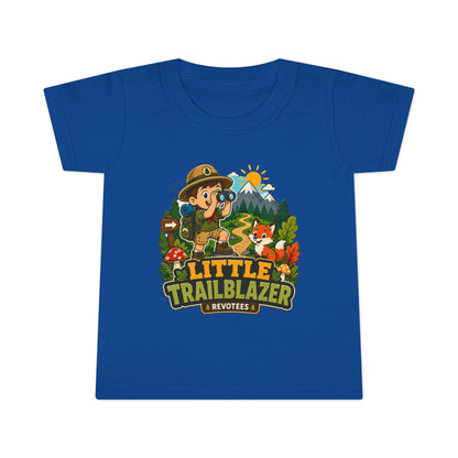 Little Trailblazer Toddler T-Shirt — Cute Explorer Camping Tee for Kids
