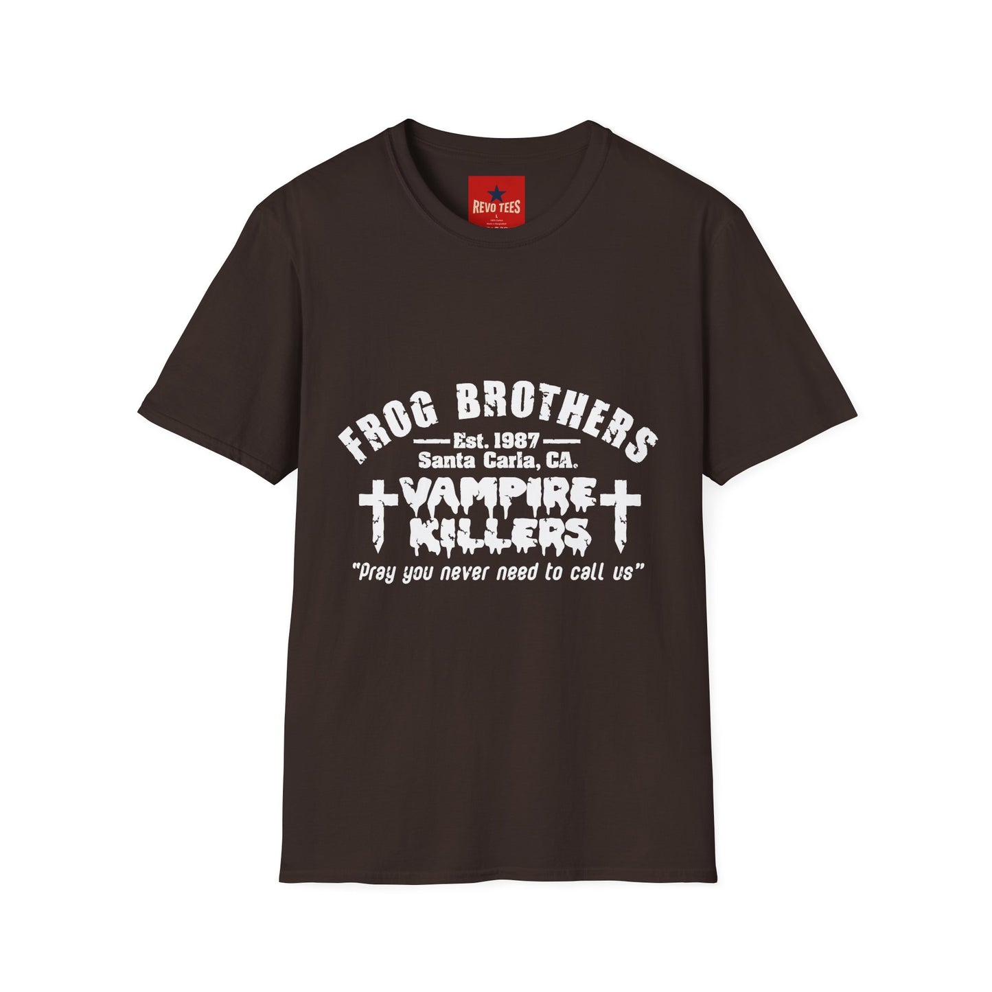 Lost Boys Frog Brothers T-Shirt — 'Vampire Killers' Vintage Horror Tee