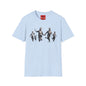 Banksy T-Shirt — Vintage Running Figures Graphic Tee