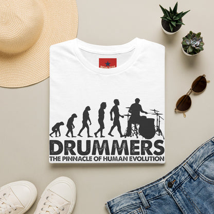Evolution of Drummers - Unisex Softstyle T-Shirt