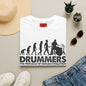 Evolution of Drummers - Unisex Softstyle T-Shirt
