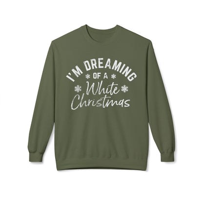 I'm Dreaming of a White Christmas - Lyrics on a Sweatshirt