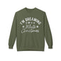 I'm Dreaming of a White Christmas - Lyrics on a Sweatshirt