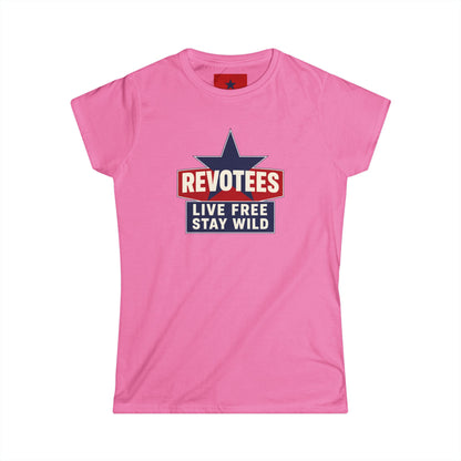 Revotees Live Free Stay Wild Womens T-Shirt - alternate view 2