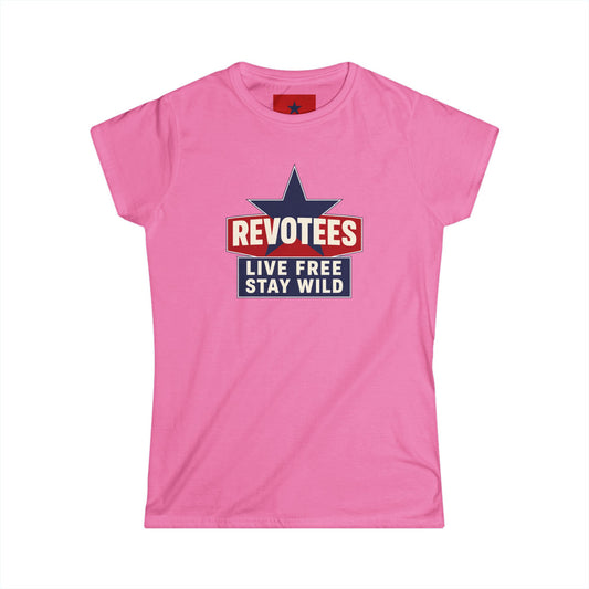 Revotees 'Live Free' Women's Tee