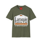 Laramie Vintage Cigarette Logo Tee - Retro Graphic T-Shirt