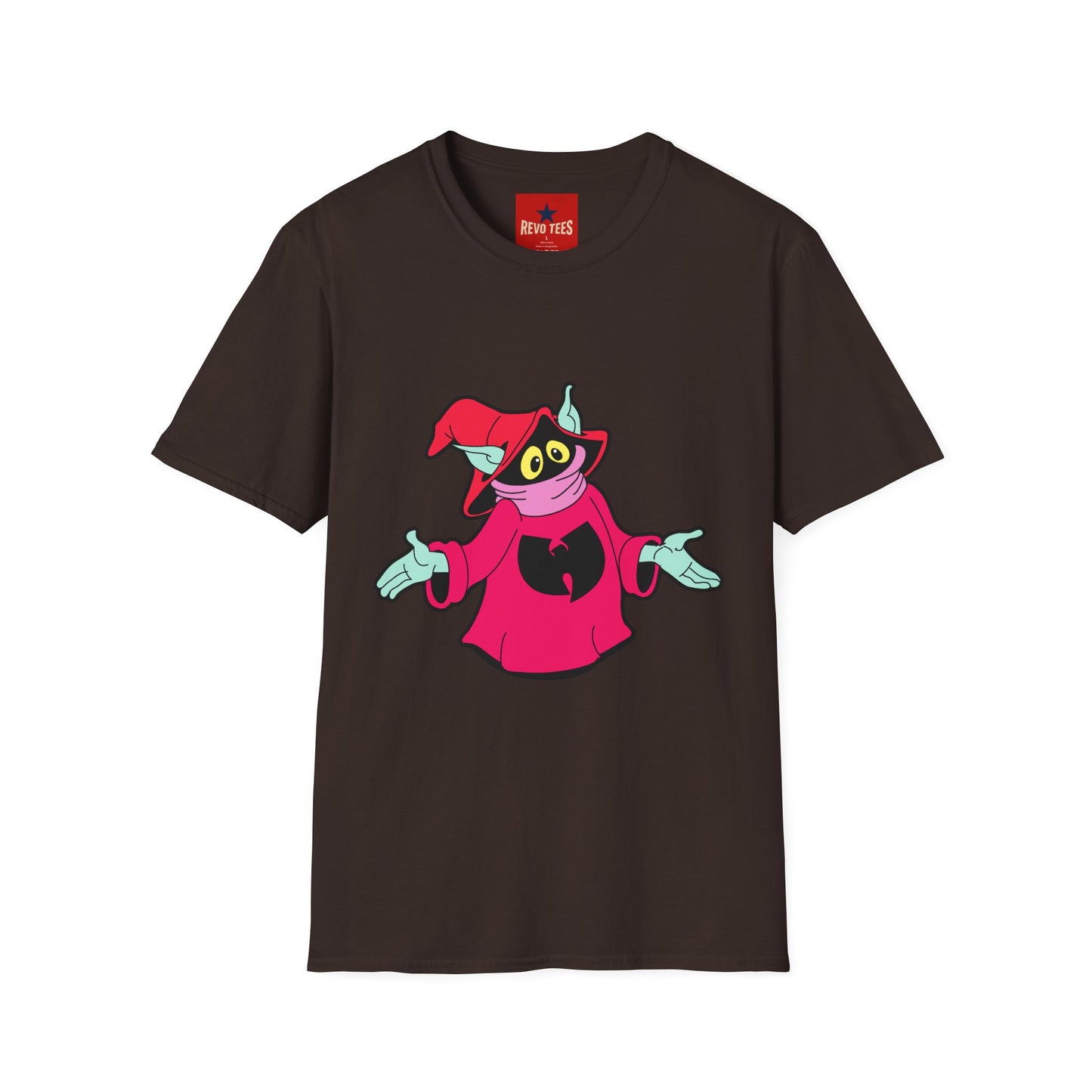 Mystic Cat Wizard T-Shirt — Cute Cartoon Magic Cat Graphic Tee