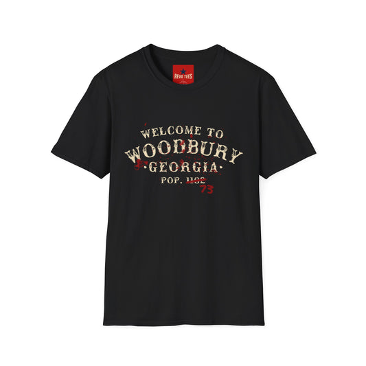 Welcome to Woodbury Georgia T‑Shirt — Vintage Small Town Tee