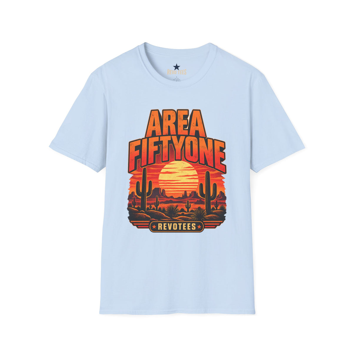REVOTEES AREA FIFTYONE Desert Sunset T‑Shirt