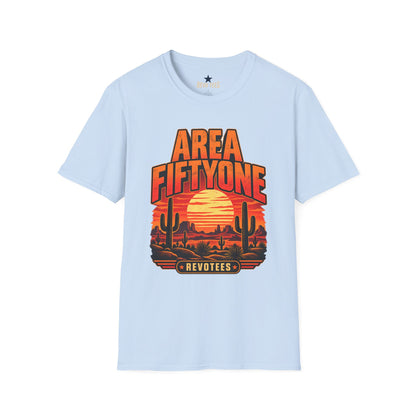 REVOTEES AREA FIFTYONE Desert Sunset T‑Shirt