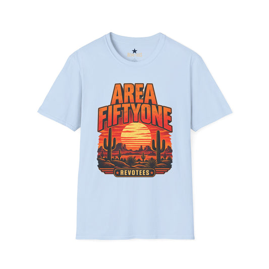 REVOTEES AREA FIFTYONE Desert Sunset T‑Shirt