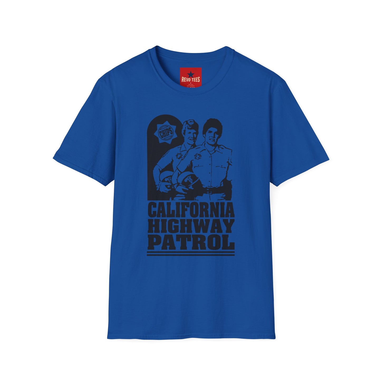 California Highway Patrol Vintage Tee — CHiPs Retro Police Graphic T-Shirt