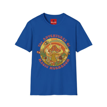 Psychedelic 'The Adventures of a Magic Mushroom' T-Shirt