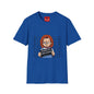 Chucky Mugshot Graphic T-Shirt — Horror Movie Villain Tee