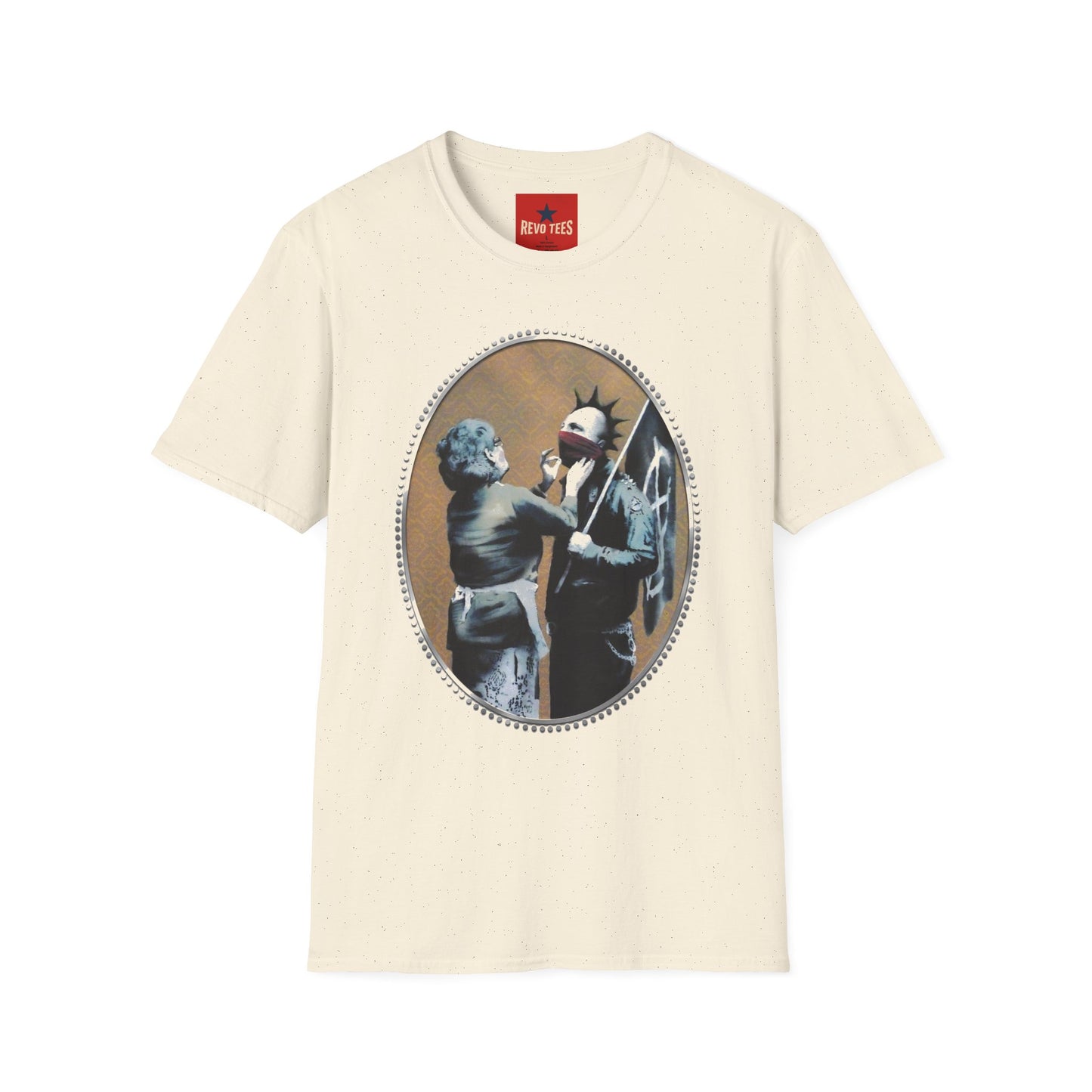 Banksy-Inspired 'Punk Kiss' T-Shirt — Street Art Graphic Tee