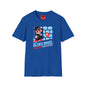 Retro Pixel Blues Bros. T-Shirt — 8‑Bit Gamer Graphic Tee
