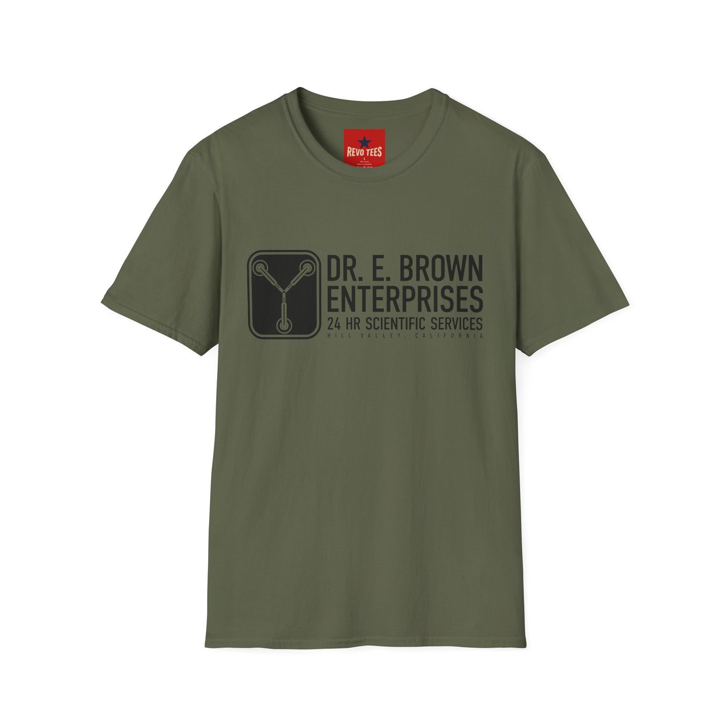 Dr. E. Brown Enterprises T-Shirt — 24 HR Scientific Services Logo Tee