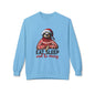 Christmas Sloth Sweatshirt – "Eat Sleep and Be Merry" Cozy Holiday Crewneck