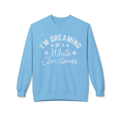 I'm Dreaming of a White Christmas - Lyrics on a Sweatshirt