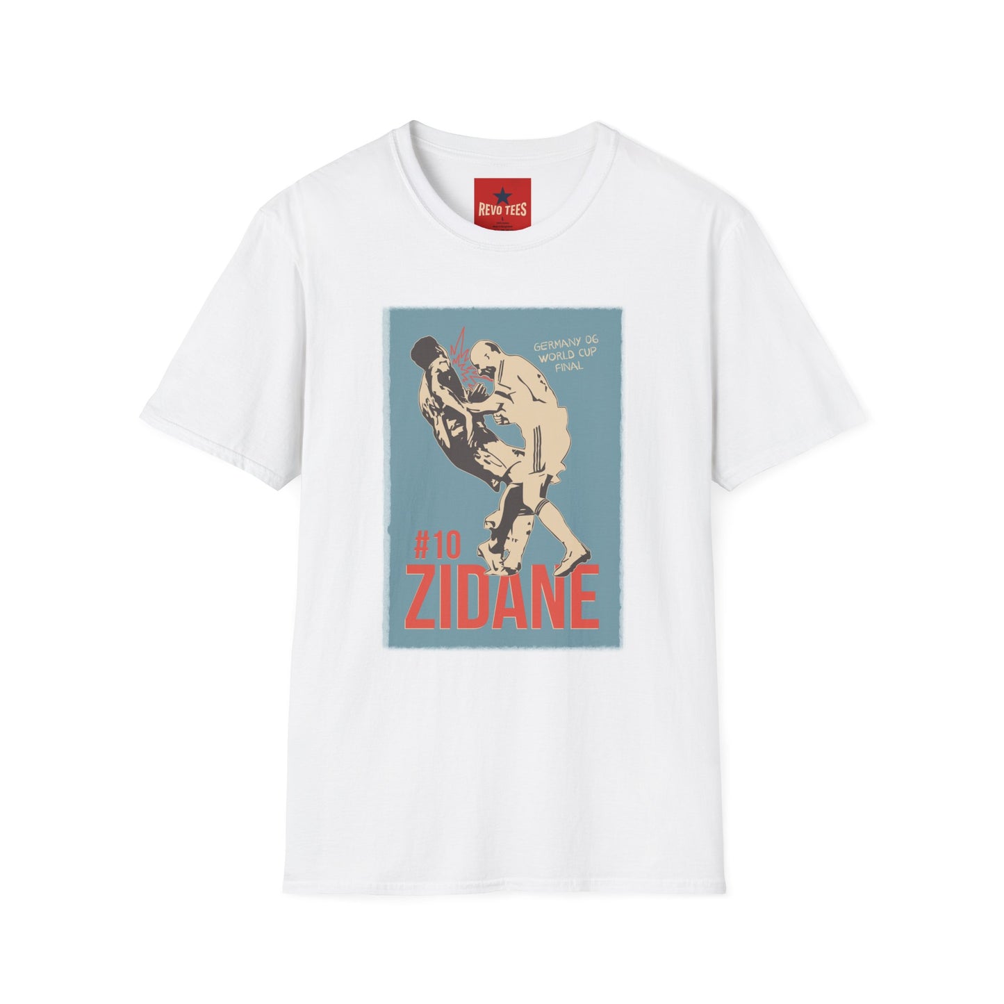 World Cup 2026 - France Headbutt Soccer T-Shirt — 2006 World Cup Retro Football Tee