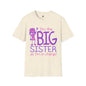 Revotees Big Sister Im the Big Sister Cute Pink Purple Kids Family T-Shirt - alternate view 5