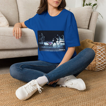 Banksy T-Shirt — Moody Night Street Scene Graphic Tee (12/05/01)