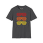 Revotees Retro Shutter Shades Gradient Graphic T-Shirt - alternate view 7