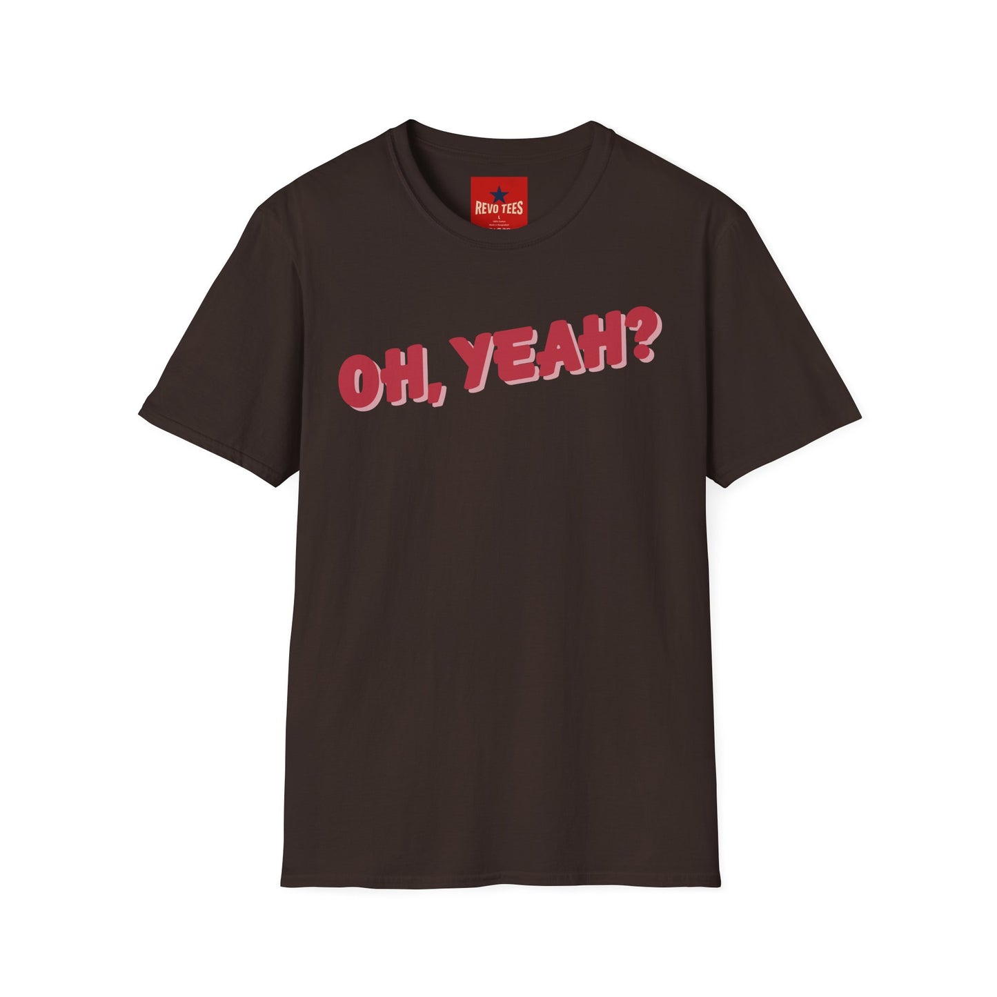 As Worn By - Jeff Back 'Oh Yeah?' - Unisex Softstyle T-Shirt